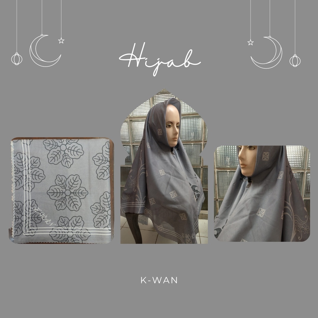 Hijab segi empat K-WAN